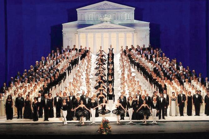 A concert in the Bolshoi Theatre in 2011