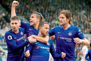 EPL: Chelsea beat Newcastle 2-1  to continue perfect run