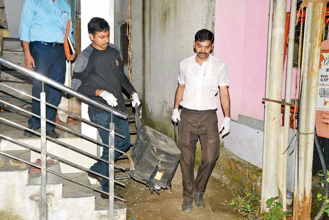 ATS raided Raut