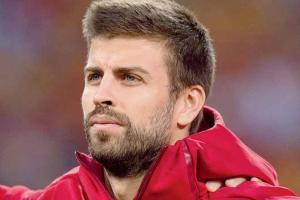 Spanish defender Gerard Pique announces international exit