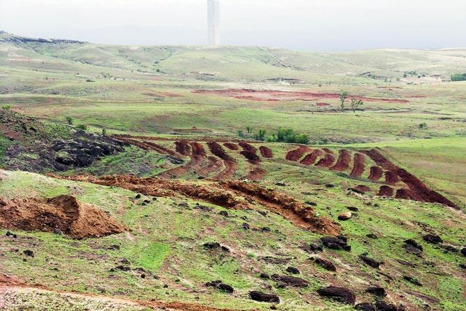 The same hills in 2012. Pics Courtesy/Dr Mayur Nandikar