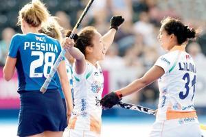 Hockey: India beat Italy 3-0 to enter quarter-finals of Women's World Cup