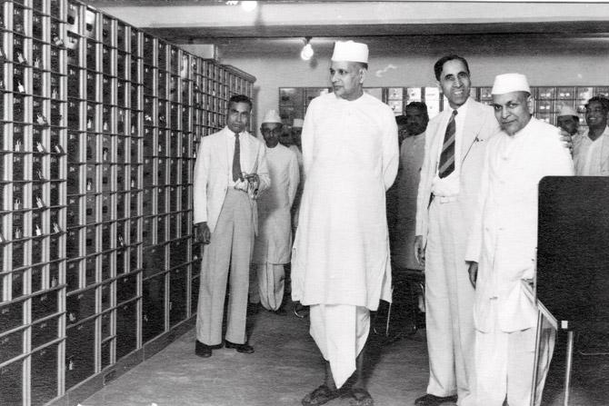 Jamnalal Bajaj on a visit to Mukand Iron & Steel, Lahore — a company that he took over along with Jeewanlal Motichand on MK Gandhi