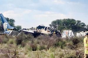 Mexico plane crashes after takeoff, all on board survive