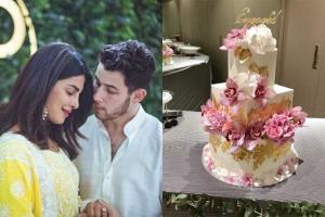 Priyanka Chopra and Nick Jonas' engagement cake decorated with 24 carat gold?