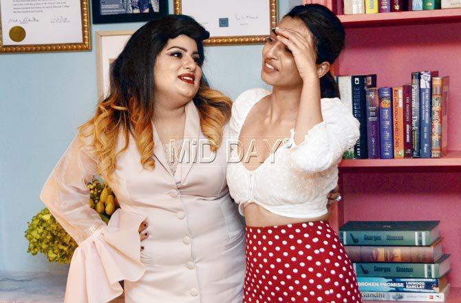Mallika Dua and actor Radhika Apte
