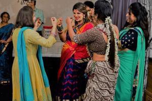 Judwaa actress Rambha dances at her baby shower, see photos