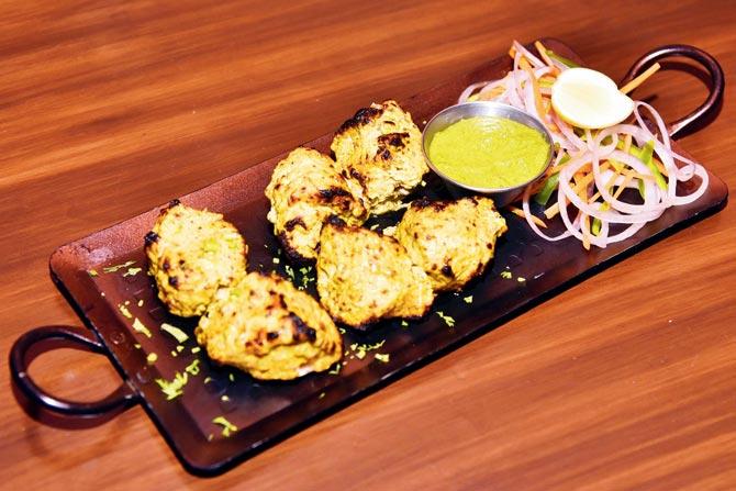 Kasundi fish tikka. Pics/Pradeep Dhivar