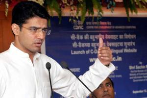 Sachin Pilot: BJP more concerned over Rahul Gandhi's wink than public issue