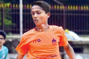 CNM's striker Saurabh Jha shines on inter-school debut