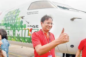 SpiceJet operates country's first ever biojet fuel test flight