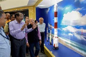 ISRO unveils bust of space pioneer Sarabhai in Bengaluru