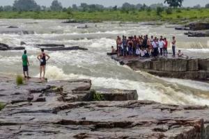 45 people stranded at waterfall in Madhya Pradesh rescued, 8 missing