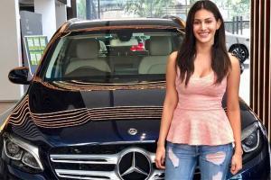 Hot Wheels! Amyra Dastur gifts herself a swanky Mercedes