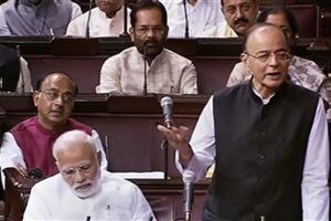 Arun Jaitley attends Rajya Sabha for first time after kidney transplant