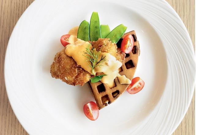 Duck and waffle 