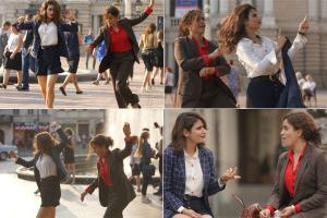 Fatima Sana Shaikh and Sanya Malhotra go crazy on the streets of Europe
