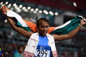 Asian Games 2018: Hima Das wins 400m silver in national record time