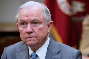 US attorney general Jeff Sessions hits back at Donald Trump