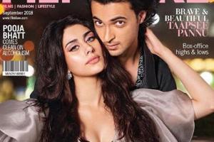 Aayush Sharma and Warina Hussain spill magic on their first magazine cover!