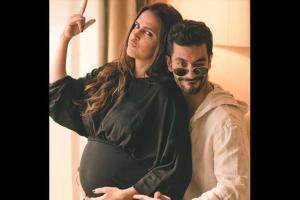 Neha Dhupia and Angad Bedi confirm pregnancy with quirky photoshoot