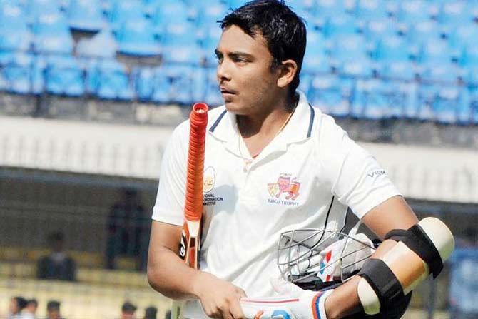 Prithvi Shaw