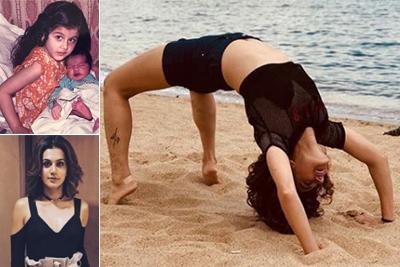 Have you seen these candid pictures of Manmarziyaan actress Taapsee Pannu?