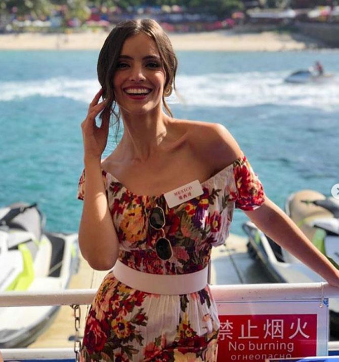 After her win, Vanessa Ponce de Leon admitted she was 'going through a process' as she adapted to people referring to her by her new title, rather than Miss Mexico