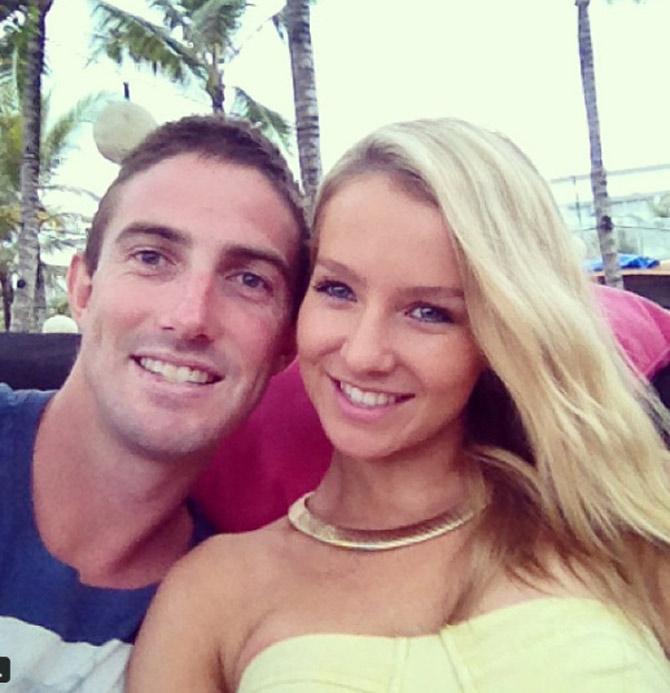 Shaun Marsh clicked this lovely picture from a vacation with his wife Rebecca