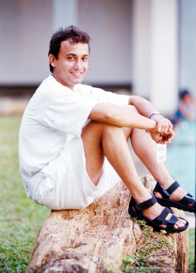 Born on December 19, 1969, in Baroda, Nayan Mongia is a former Indian cricketer. He is a former right-handed batsman and a wicketkeeper in the 1990s In pic: Nayan Mongia pictured during a training session