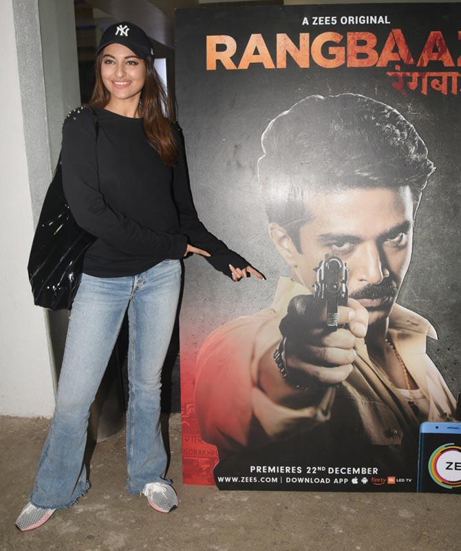 Shehnaz Treasury Sonakshi Sinha Daisy Shah at Rangbaaz