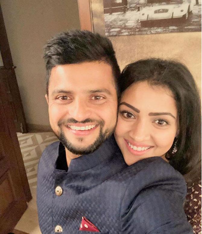 Suresh Raina and Priyanka Chaudhary got married on April 3, 2015.