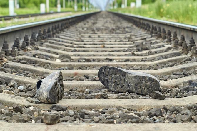 Boy run over by a train while trying to click selfie in Chennai: A 'selfie' moment ended in a tragedy for a 16-year-old student who was run over by a train while trying to click a picture of himself beside the train. Dinesh Kumar, a Std XI student, was walking along the railway track with a friend at suburban Vandalur on February 1, 2016, when the incident happened, the police said. The youth was trying to click a picture of himself with the speeding suburban train behind him when it ran over him, killing the teenager on the spot. Representational Picture     