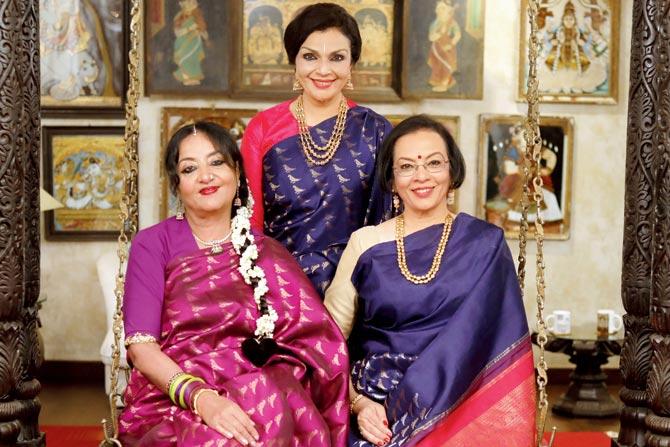 (From left) Geeta Gopalakrishnan, Anita Ratnam, Priya Sarukkai Chabria