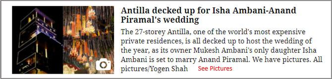 Antilla decked up for Isha Ambani-Anand Piramal