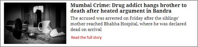 Mumbai Crime: Drug Addict Hangs Brother To Death After Heated Argument In Bandra