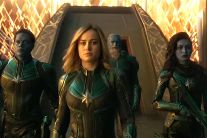 Brie Larson in Captain Marvel