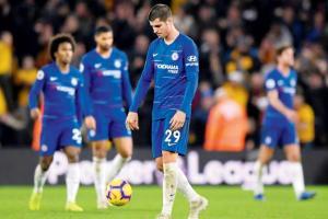 EPL: Chelsea were overconfident in 1-2 defeat to Wolves, says Sarri