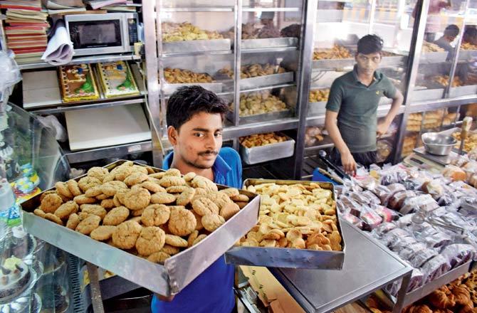 Cookies at City Bakery. Pic/Ashish Raje