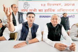 Congress to form govt in Hindi heartland; CM names remain suspense