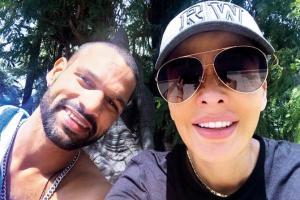 Shikhar Dhawan's wife Ayesha has a cute message for him on his birthday