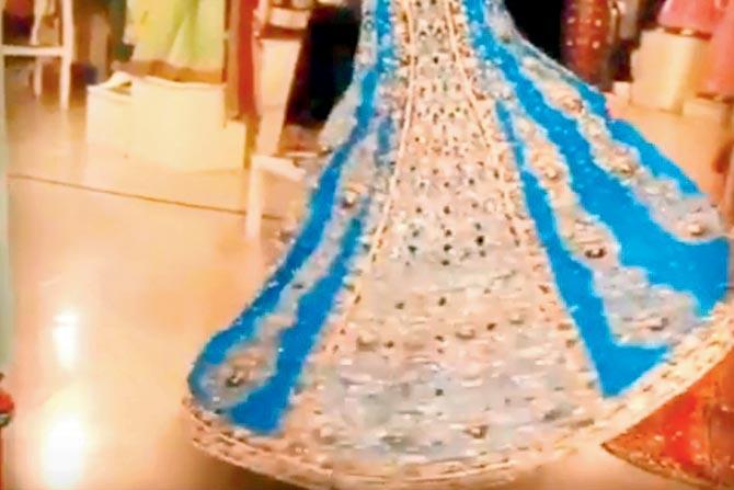 The Rs 24 crore outfit apparently being made for Shloka Mehta is actually an outfit from a store in South India