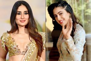 Kareena Kapoor Khan raises a toast to Sara Ali Khan