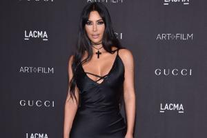 Kim Kardashian West suffers a wardrobe mishap