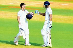 Iyer, Lad centuries put Mumbai on top on Day One against Baroda