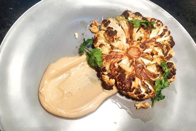 Cauliflower steak