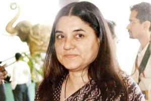 Maneka Gandhi unveils her upcoming book cover