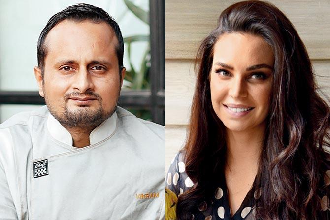 Vikramjit Roy and Sarah Todd