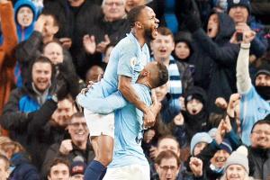 EPL: Sterling sparkles as Man City move five points clear