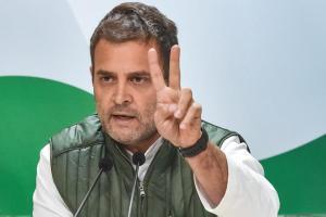 On completion of 1 yr as Cong chief, Rahul vouches to strengthen party